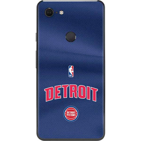 NBA Detroit Pistons Jersey Google Pixel 3 XL Skin